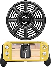 Air Fryer Accessories for Ninja AF101 AF161 AF150 Air Fryer, 8.2'' Round Food Grade Air Fryer Grill Pan Grill Plate Crisper Plate Replacement Parts Tray Rack Compatible Ninja Foodie Pressure Cooker