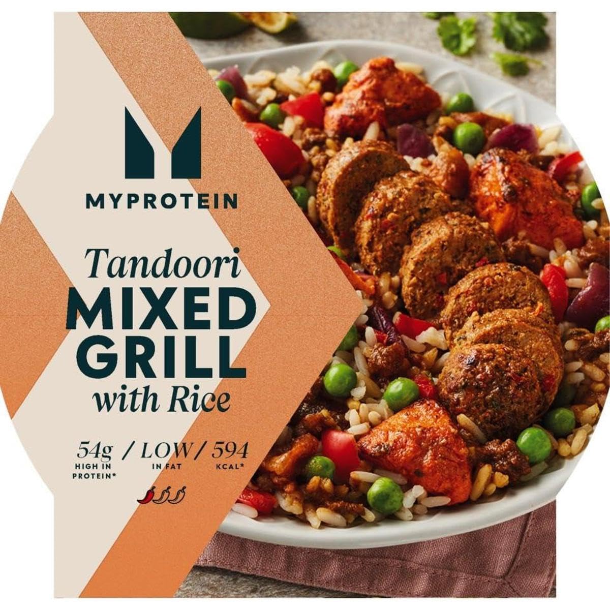 MyProtein Tandoori Mixed Grill with Rice 550g