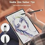 Stylus Pen for Ipad, Digiroot 4 Pcs Stylus Pens for Touchscreen, High Sensitivity & Precision Ipad Stylus, Suitable for iPhone/iPad Pro/Android Tablets, Stylus Pen Compatible with All Touch Screens