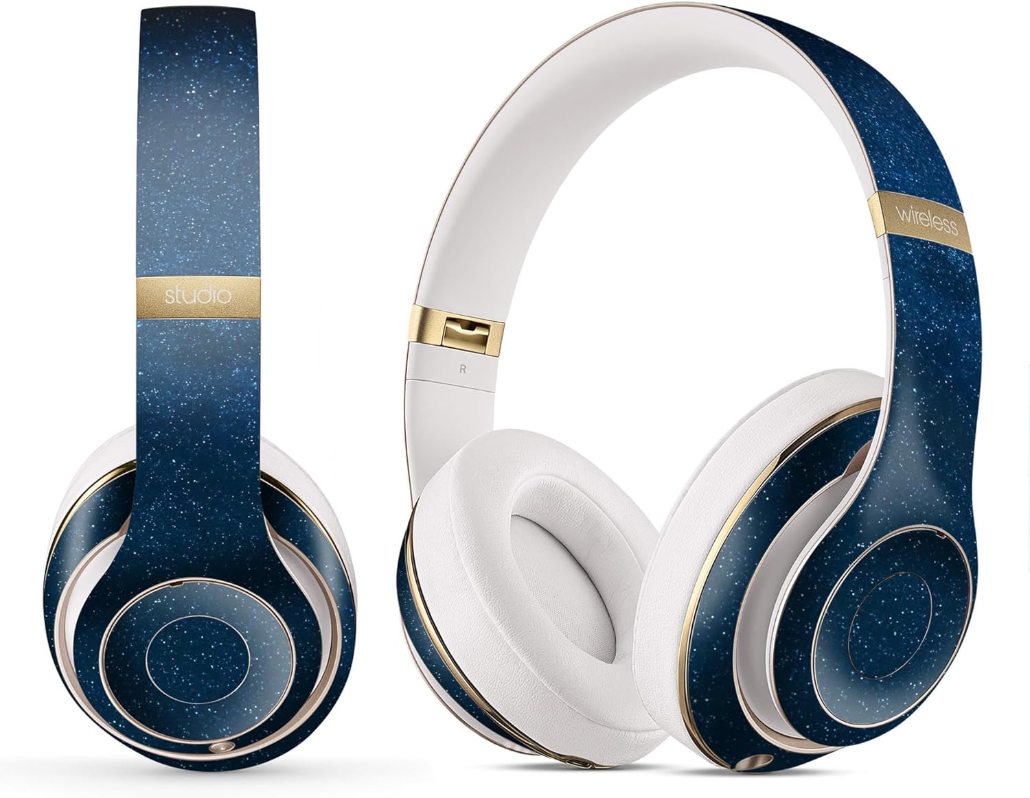 DesignSkinz - Compatible with Beats Studio 2/3 Wireless - Skin Decal Protective Scratch Resistant Vinyl Wrap - Sparkly Space