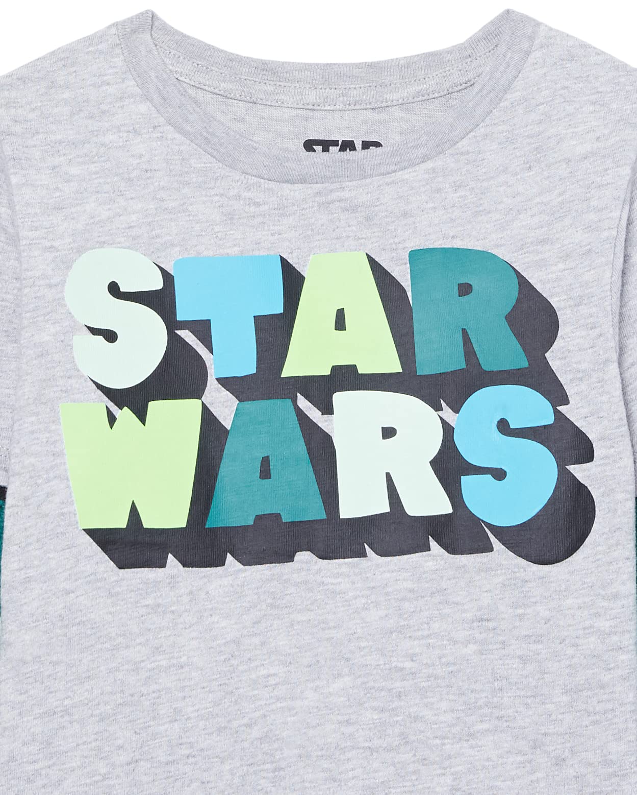 Amazon Essentials Niños Camisetas 2 en 1 de Manga Larga