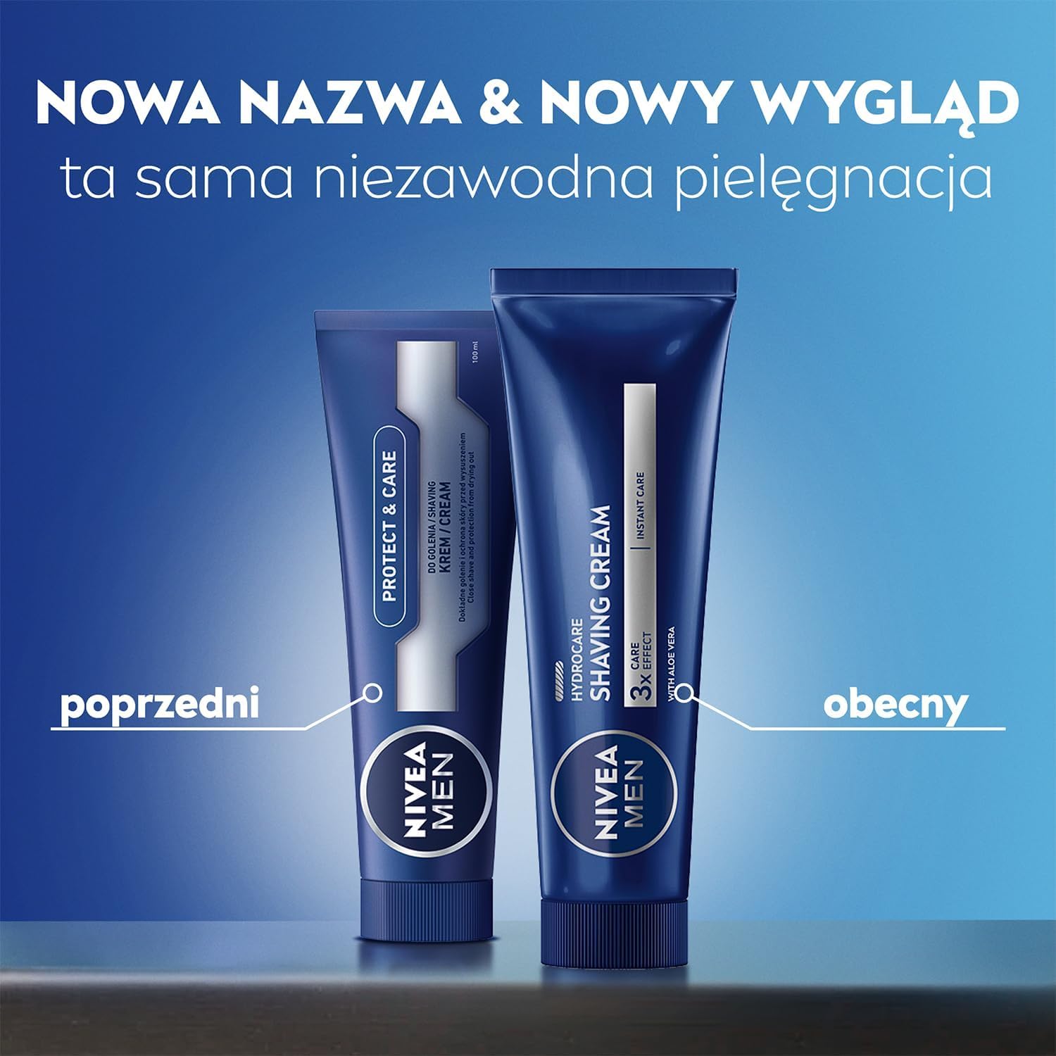 NIVEA MEN Protect & Care Ochronny krem do golenia dla mężczyzn 100 ml