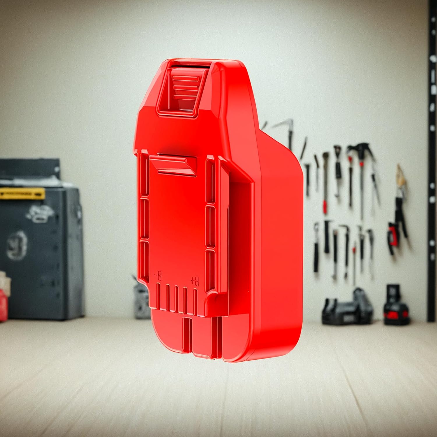 Adapter Upgrade for Bauer 20V Cordless Tools - Compatible with DeWalt 20V MAX Li-Ion Batteries for Power Supply, No Charging Function - (New Version) - Adapter Only - Image 2