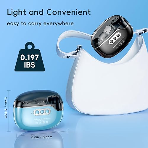 Miniatura 7 de Cortadora de uñas eléctrica, lima de uñas eléctrica segura y fácil, cortaúñas para bebés y kit de recortadora de uñas para recién nacidos, niños