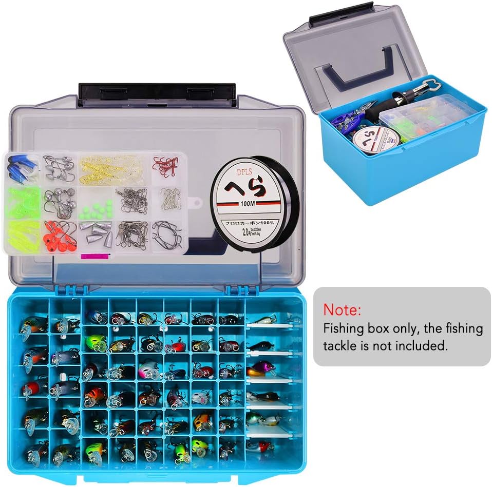 Fishing Tackle Box PVC Fishing Tackle Accessories Storage Box Case
