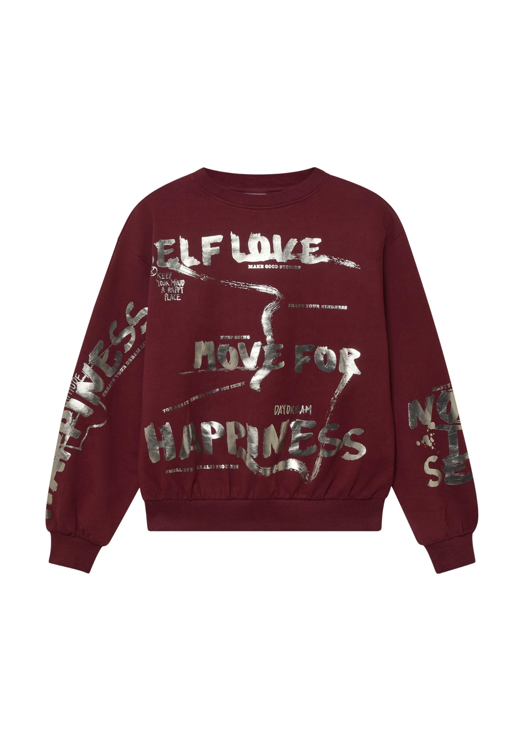 s.Oliver Kuscheliges Oversize Sweatshirt mit Folienprint