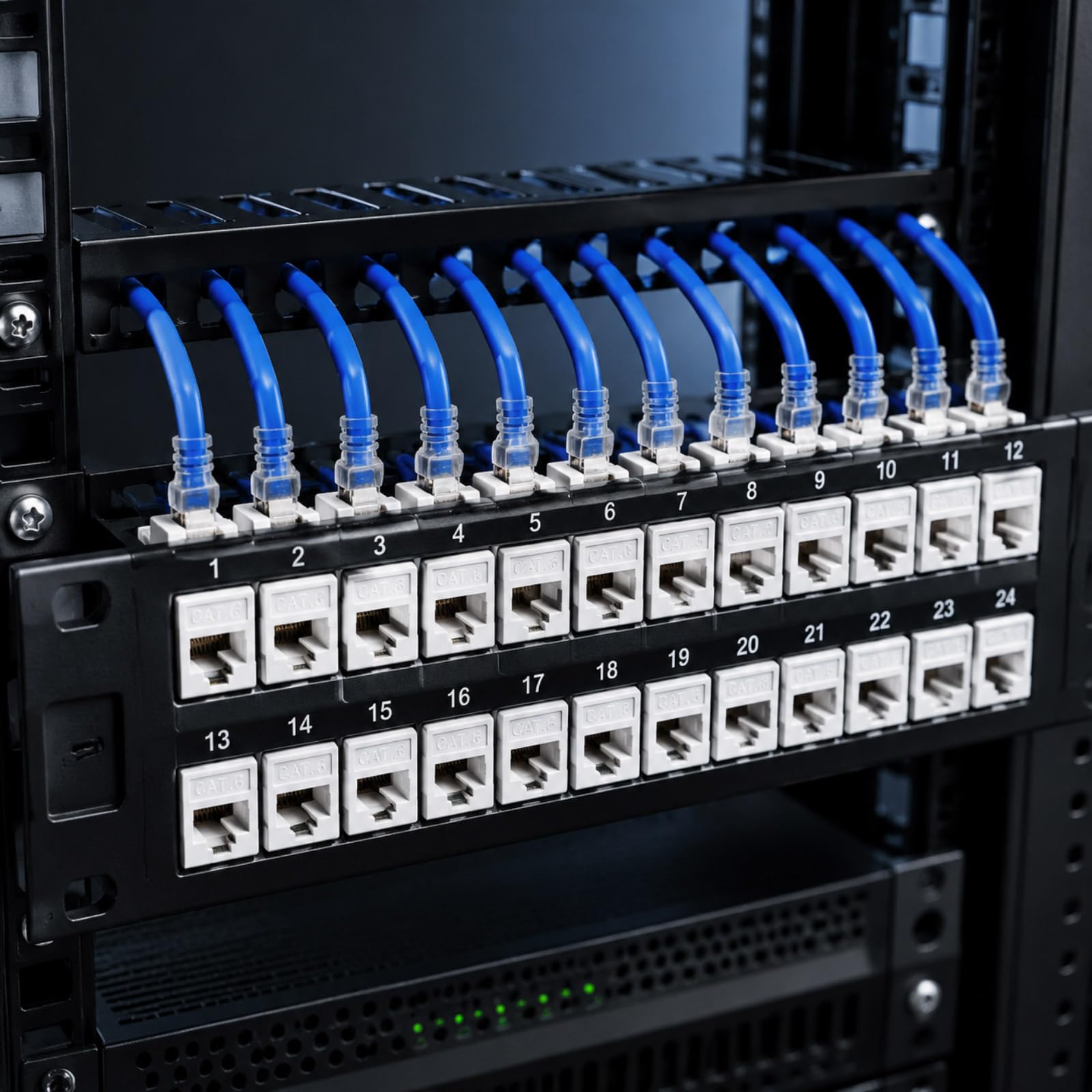 Tellegloww Paquete de 120 conectores Keystone Cat6 Rj45 a granel de 90 grados sin herramientas, puede servir como acoplador modular solo para placas de pared, no para panel de conexiones, color blanco