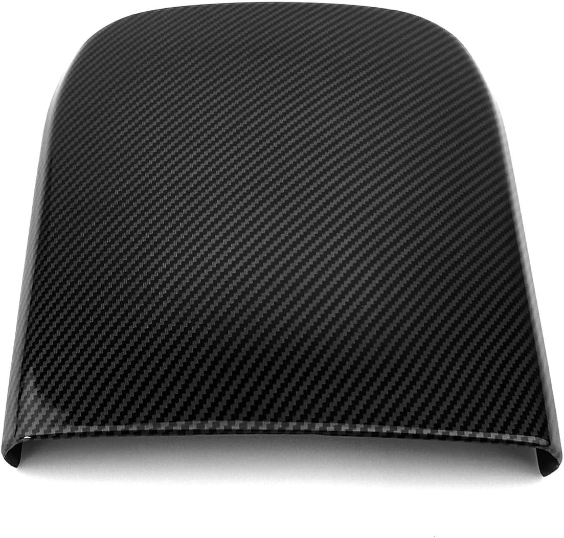 Car Central Console Armrest Pad Trim Cover Interior Decoration Accessories Compatible With Kia EV9(Carbon fiber Look)