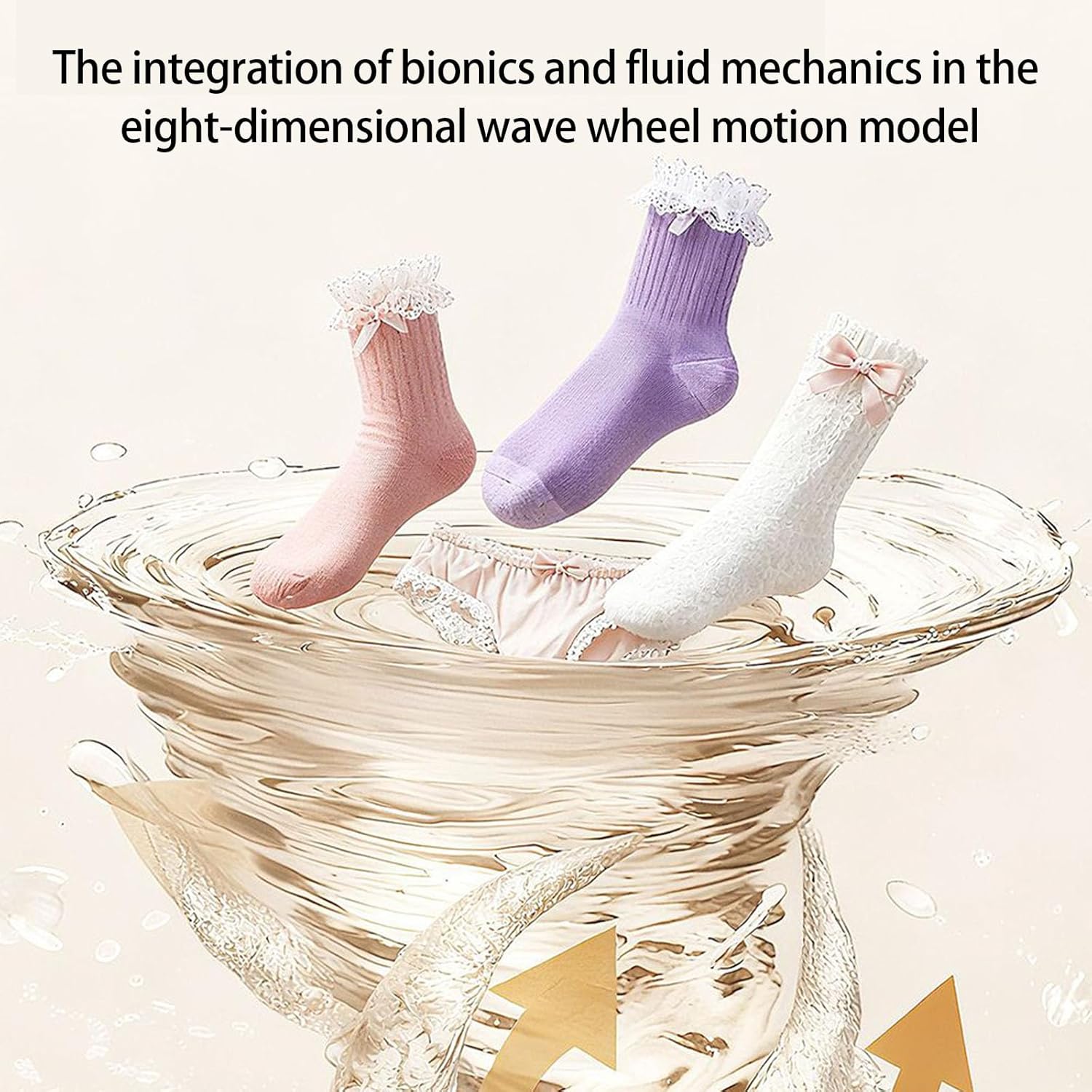 2. Portable 2L Twin Chamber Washing Machine for Underwear Socks Lightweight Compact Laundry Equipment Motor Portable Washing Machine