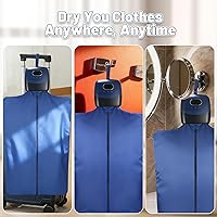 Vista 5 de Secadora de ropa portátil, mini secadora plegable compacta