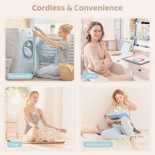 Miniatura 5 de Breast Pump Hands Free Breast Pump Wearable Electric Breast Pump Portable Breast Pump with 2 Modes  9 Levels LCD Display Memory Function 24mm Flange