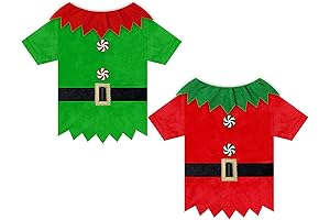 Adorable Dog Elf Christmas Costume