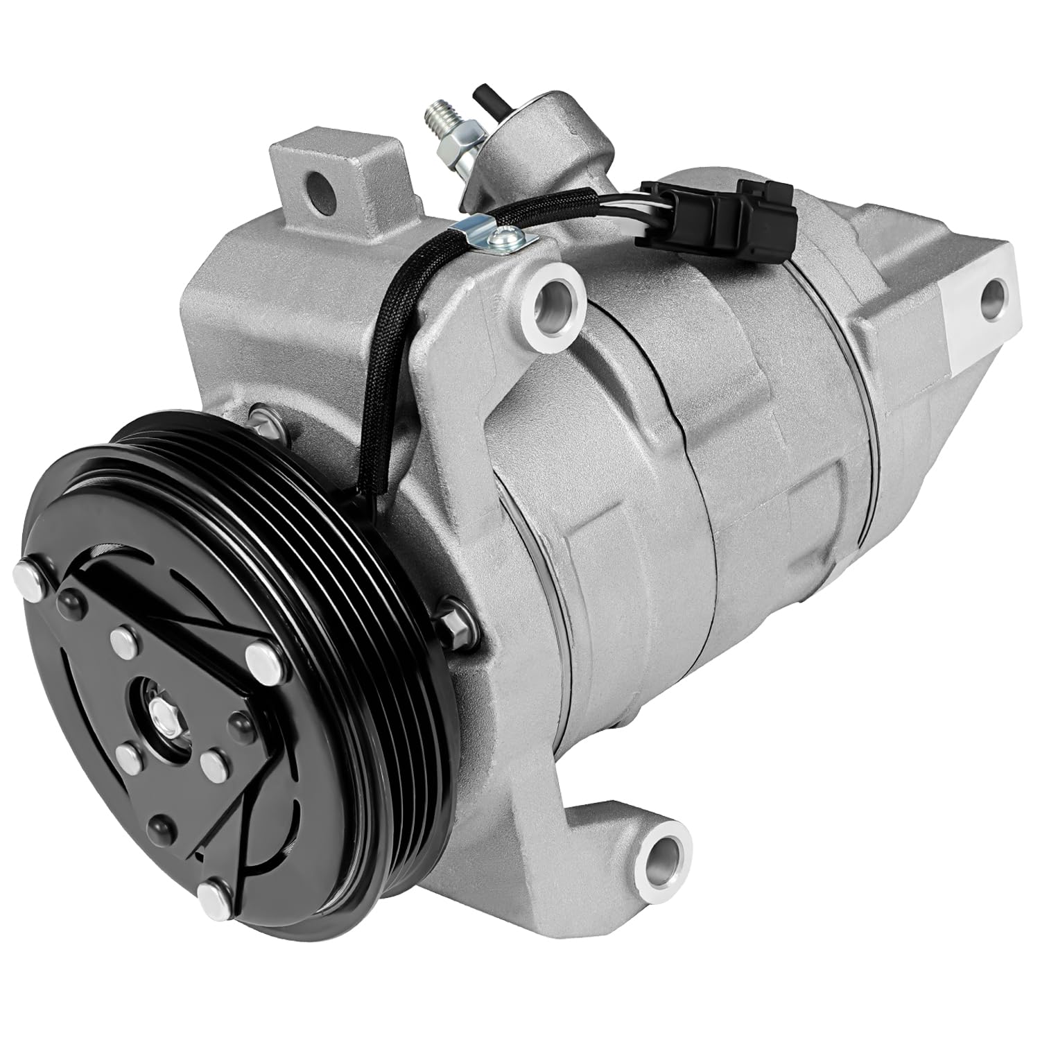 SCITOO Air Conditioner AC Compressor with Clutch for Ford for Mustang 3.7L 2015-2017 (FR3Z19703C FR3Z19703H FR3Z19703K)