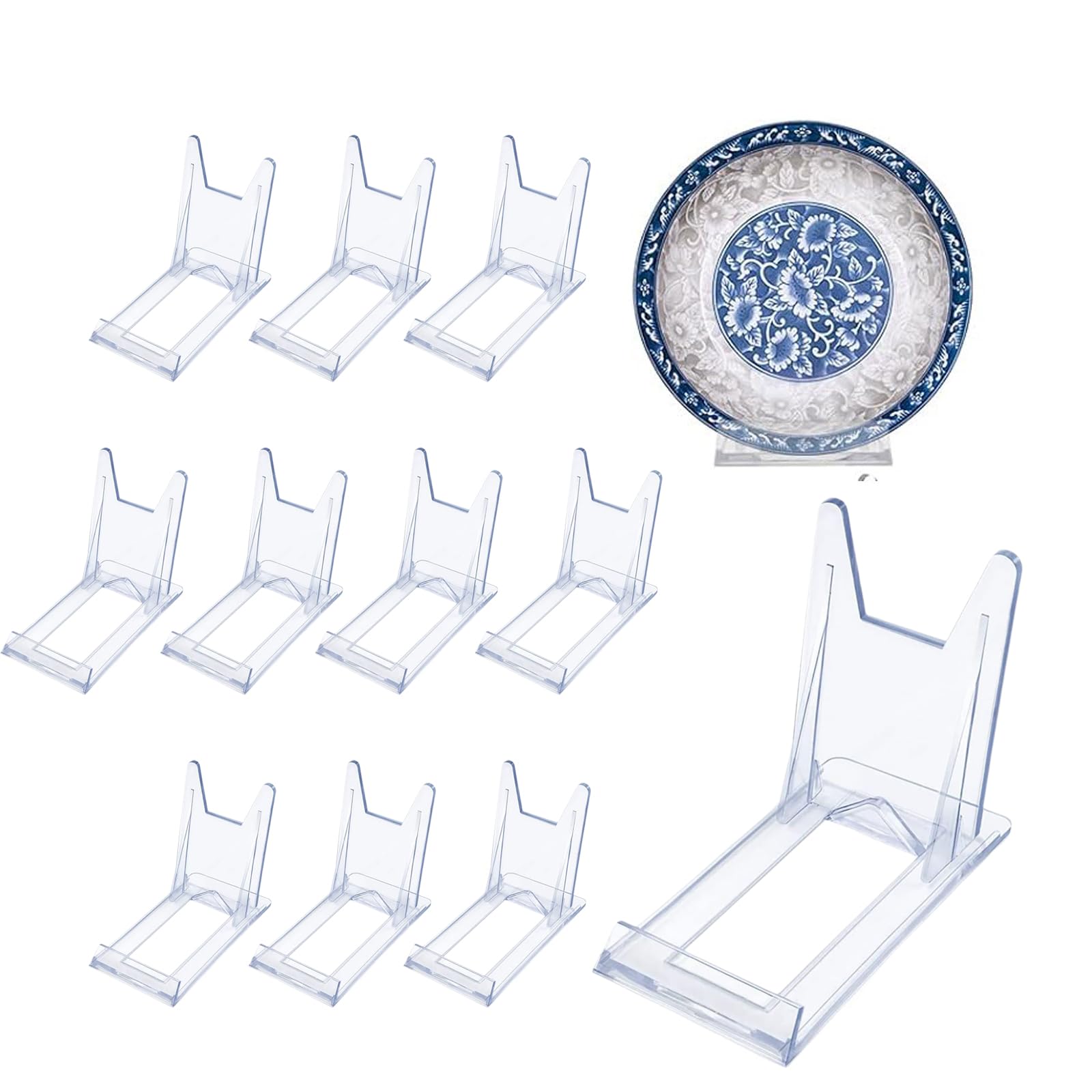 Amazon.com: Acrylic Plate Stands，Plate Stand Plastic Stand