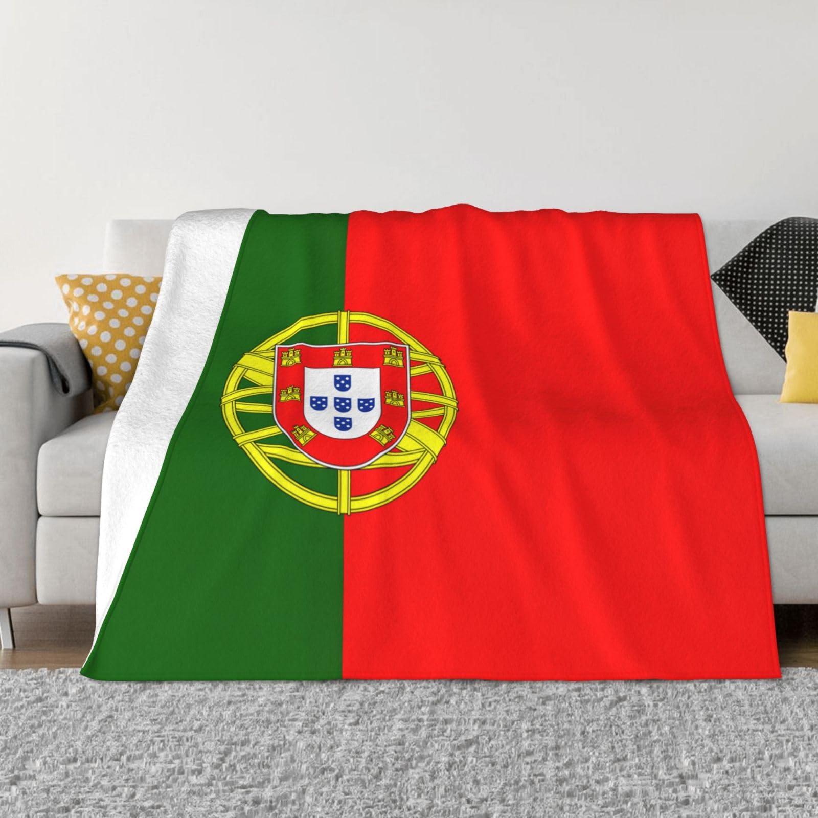 Couverture portugais douce pour remédier aux nuits fraîches en lit ou en voyage
