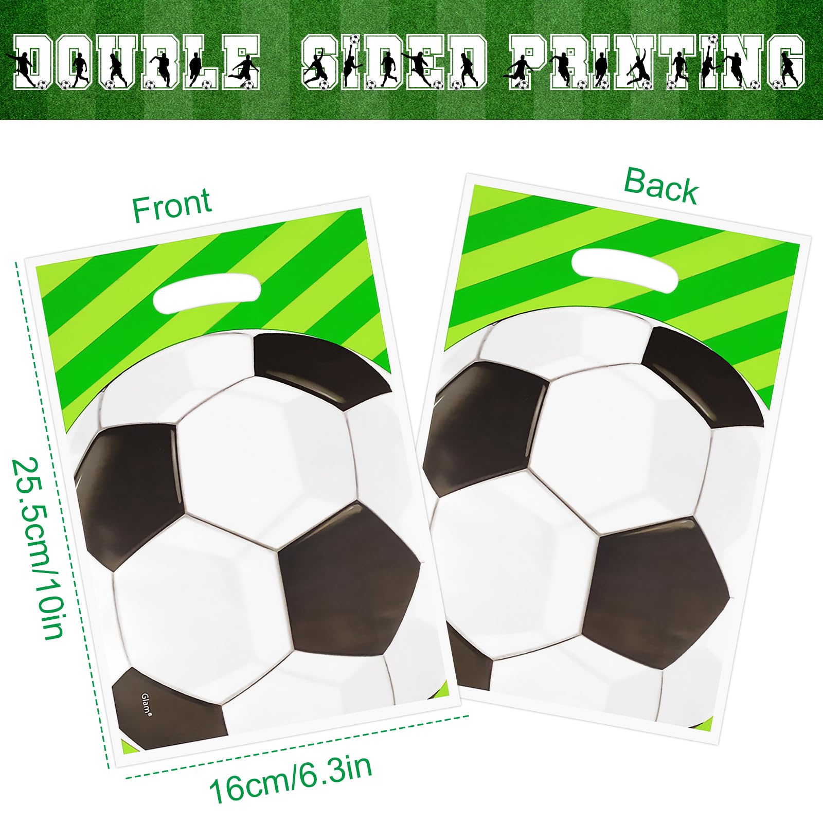 100 Pensierini Per Festa Di Calcio – Portachiavi, Bracciali, Fischietti, Tatuaggi, Adesivi E Gomme – Regalo Compleanno Bambini