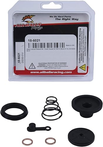 Miniatura 4 de All Balls Racing 18-6021 Kit de cilindro esclavo de embrague compatible con/repuesto para Suzuki DL1000 V-Strom 2007-2012, 2014-2016, SV1000S