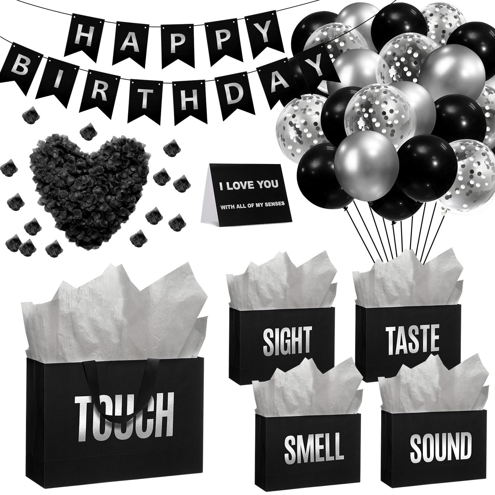 Photo 1 of Soulchen Five Senses Birthday Gift Bags Kit