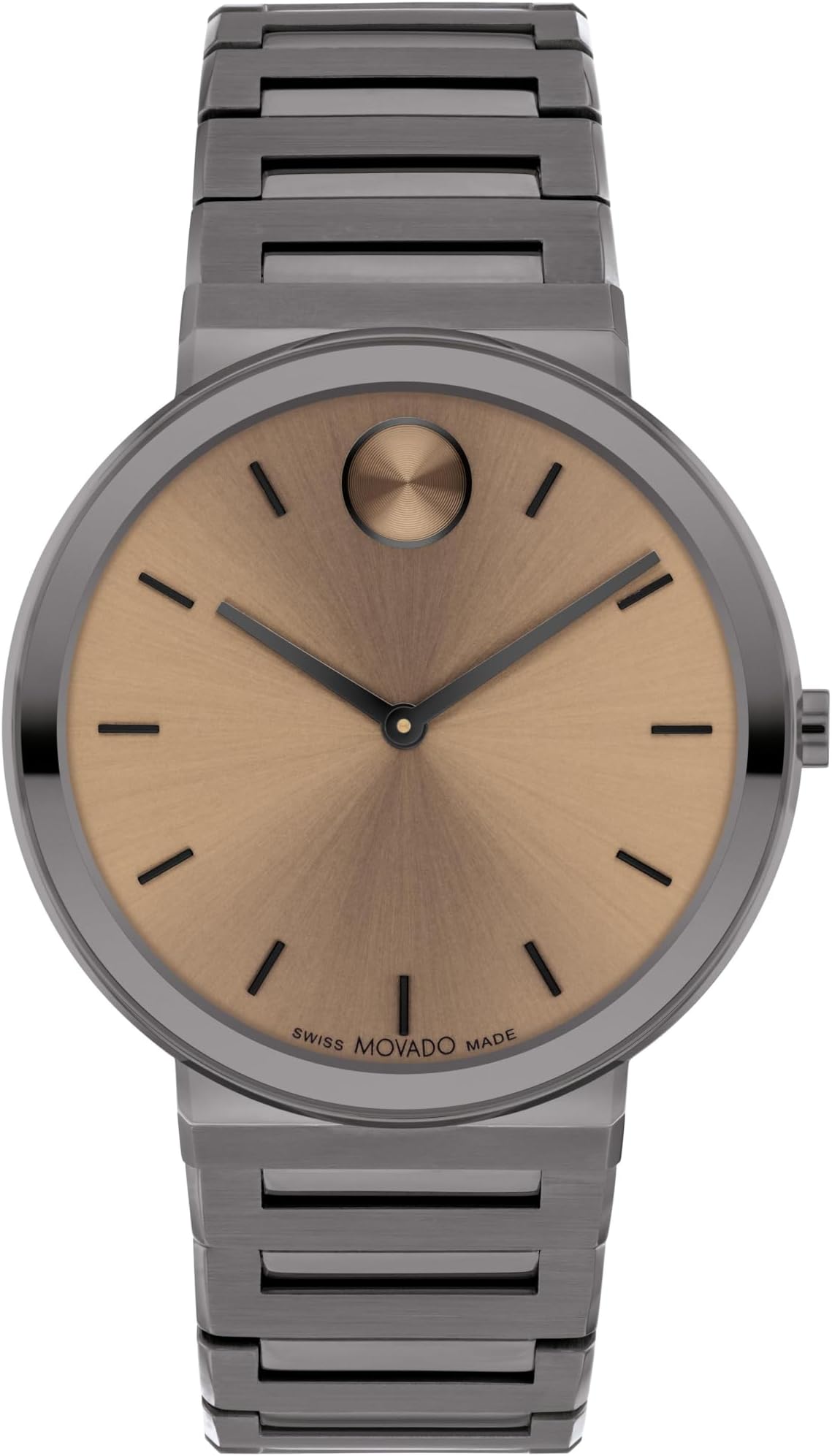 Bold Horizon Ultra Thin Watch for Men and Women - Swiss Made - Water Resistant 3ATM/30 Meters - Sleek and Slim Premium Luxury Wristwatch for Everyone - 40mm