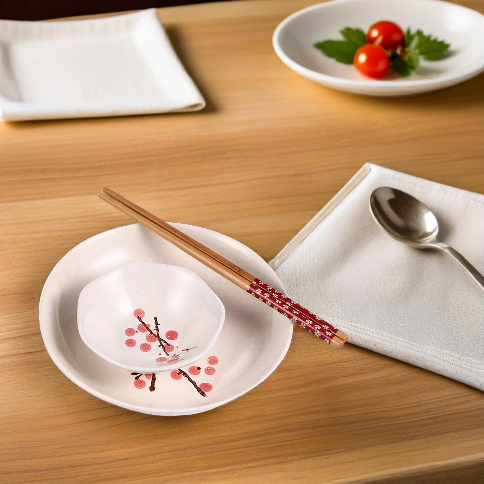 Service de Vaisselle Japonaise en Céramique 6 Pièces, Vintage