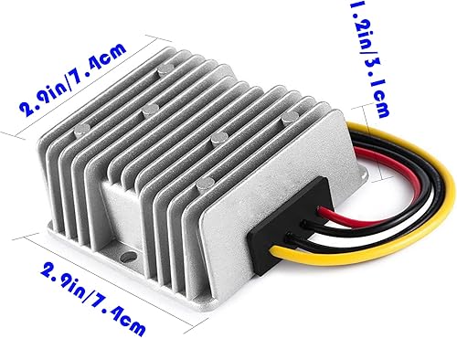 Miniatura 5 de MGGi DCDC 8V-40V Paso Arriba Paso Abajo a 13.8V 10A 138W, Regulador de Voltaje Convertidor de Impulso, Adaptador de Potencia Potenciador de Voltaje,