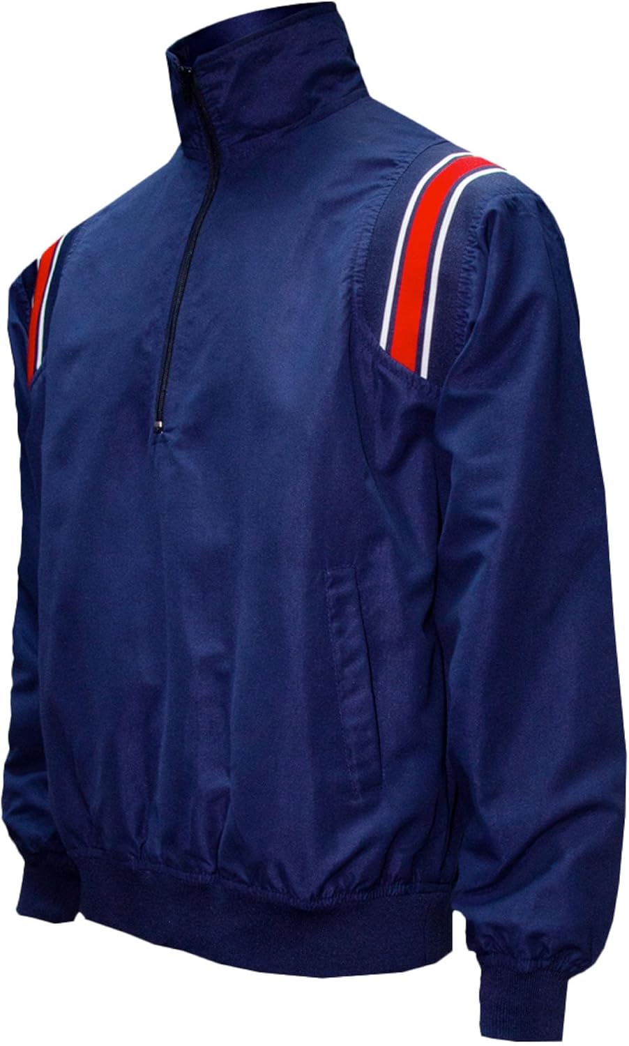 3N2 Umpire Half-Zip Pullover Jacket, Moisture-Wicking Microfiber Shell, Water-Resistant, Baseball and Softball, Sizes S–4XL