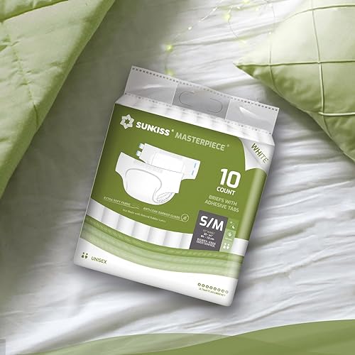 Miniatura 7 de SUNKISS Masterpiece - Pañales para adultos con la máxima absorción, calzoncillos desechables unisex para incontinencia con pestañas para mujeres y