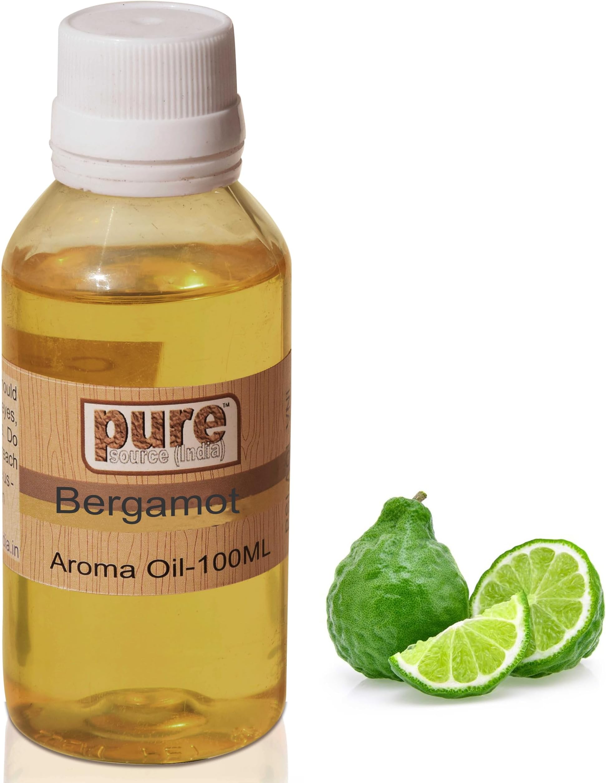Pure Source India Aroma Essential Oil, Bergamot, 100ml