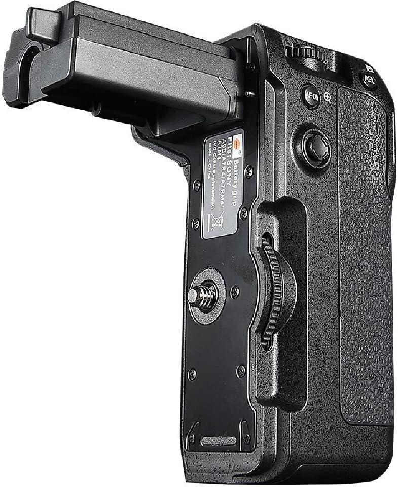DSTE VG-C4EM Vertical Battery Grip Compatible with Sony A7R IV, A7R V, A7 IV, A9 II, A7SIII, A1, A7SM3, A7RM4 Camera, Using NP-FZ100 Battery (Not Included)