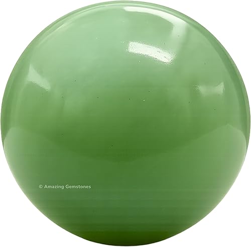 Vista 128 de Amazing Gemstone Black Tourmaline Crystal Ball with Stand - 2" Inches Crystal Sphere Meditation Balls for Witchcraft and Decorative Balls