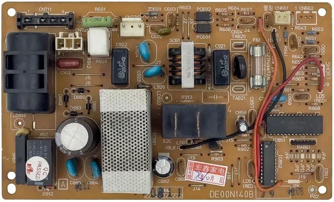 Outdoor Unit DE00N140B DE00N063B Circuit PCB Conditioning Parts, Accessories(DE00N140B-B), Compatible for Mitsubishi Air Conditioner Control Board
