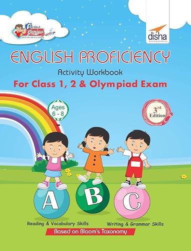 Perfect Genius English Proficiency Activity Workbook for Class 1, 2 &amp; Olympiad Exams 2nd Edition