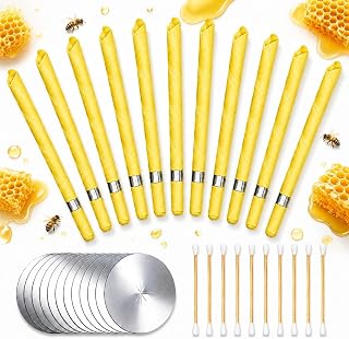 10 PCS Ear Candles Wax Removal Kit, Complete Ear Cleaning Set(w2)
