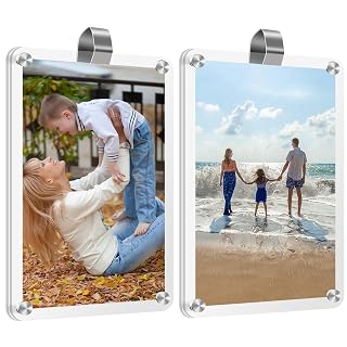 XMALL 2Pcs Car Picture Holder, Suitable for car Visor,Universal for Any Vehicle Model,Show Personal or Family Photos,Great Gift for Drivers,3.5"X2.4" - Amazon product rated Grade A