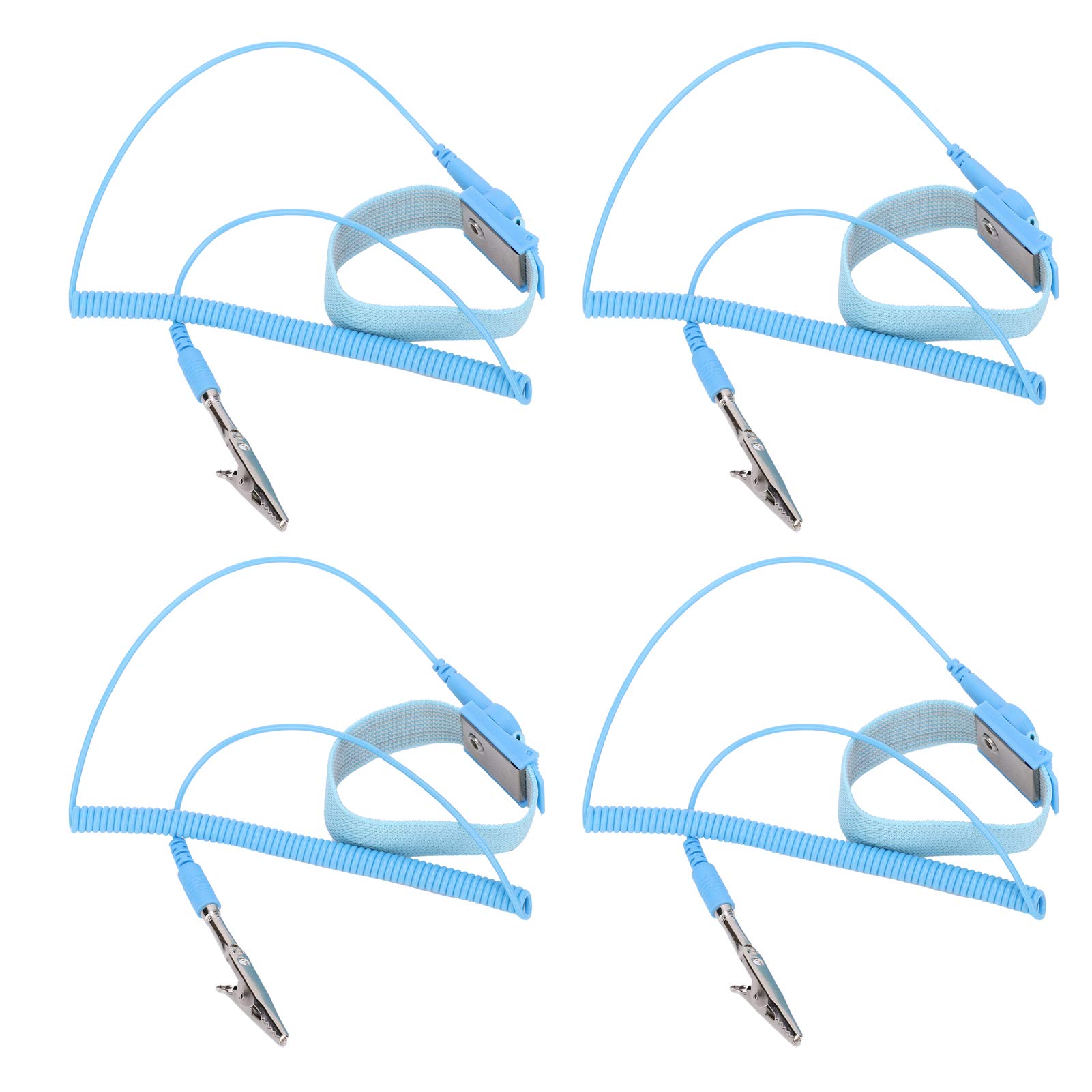 10pcs 1.8M X 2.0mm Antistatic Bracelet Grounding Electrostatic Discharge Wrist Strap