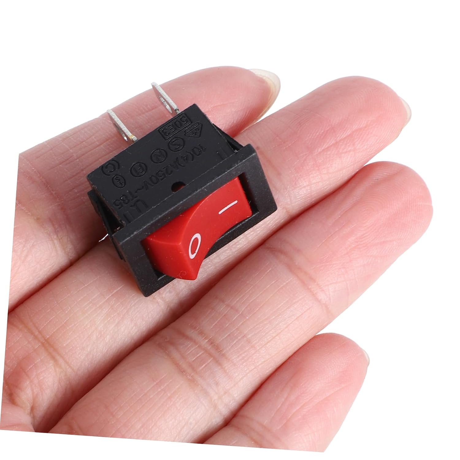 Zerodeko 5Pcs Toggle Switch Replacement for Water Dispenser Heavy Duty Boat Toggle Switch with Light Reliable Compact Switch for Everyday Use Versatile Appliance Control