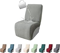 Vista 433 de Fundas 100% impermeables para sofá reclinable seccional, fundas para sofá reclinable en forma de L, funda para sofá seccional de esquina