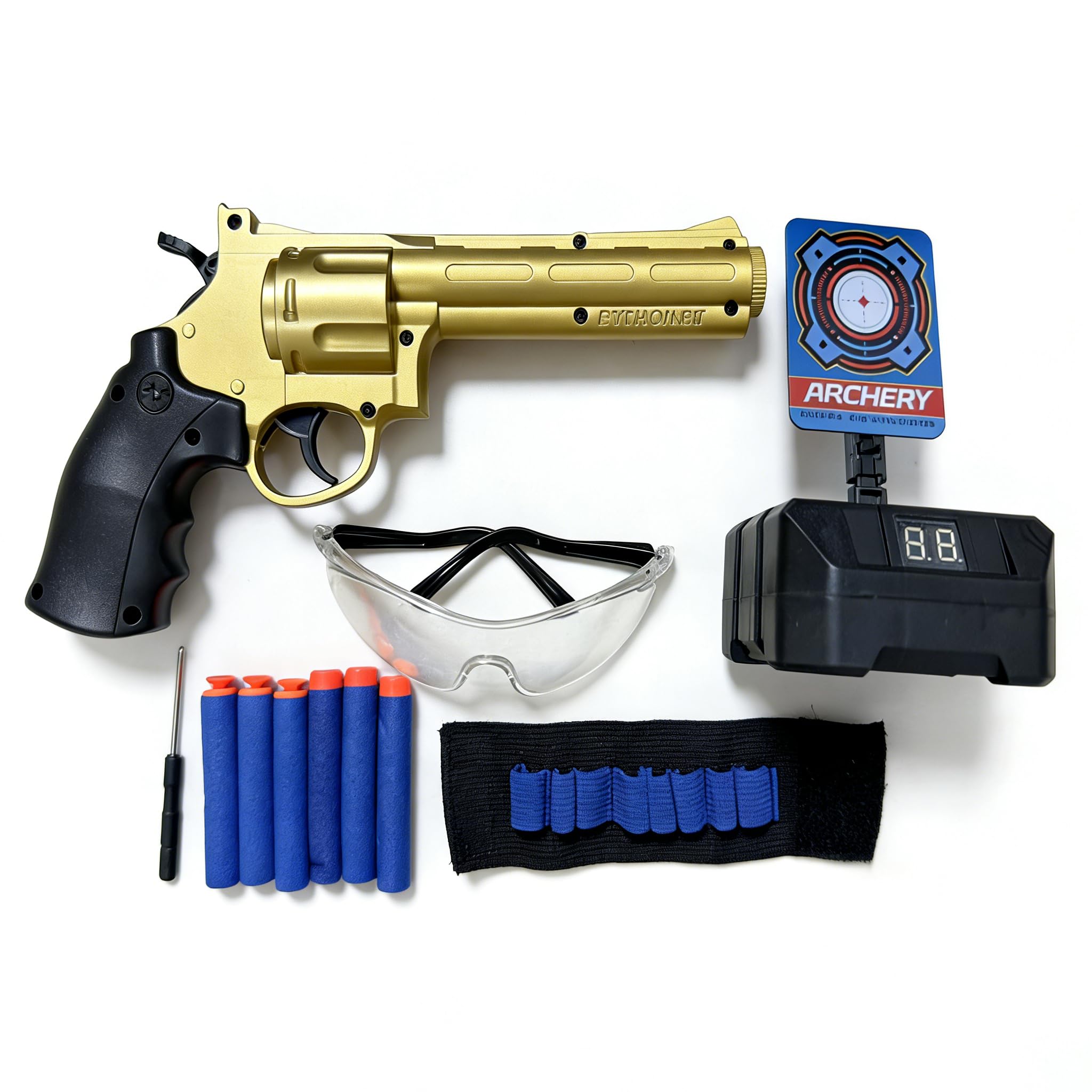 Toy Gun with Soft Bullets, Toy Pistol with 32Pcs Jump Ejecting Mag, 40 Pcs EVA Darts Toys Foam Blaster, Gifts for Boys Kids and Girls Ages 14+