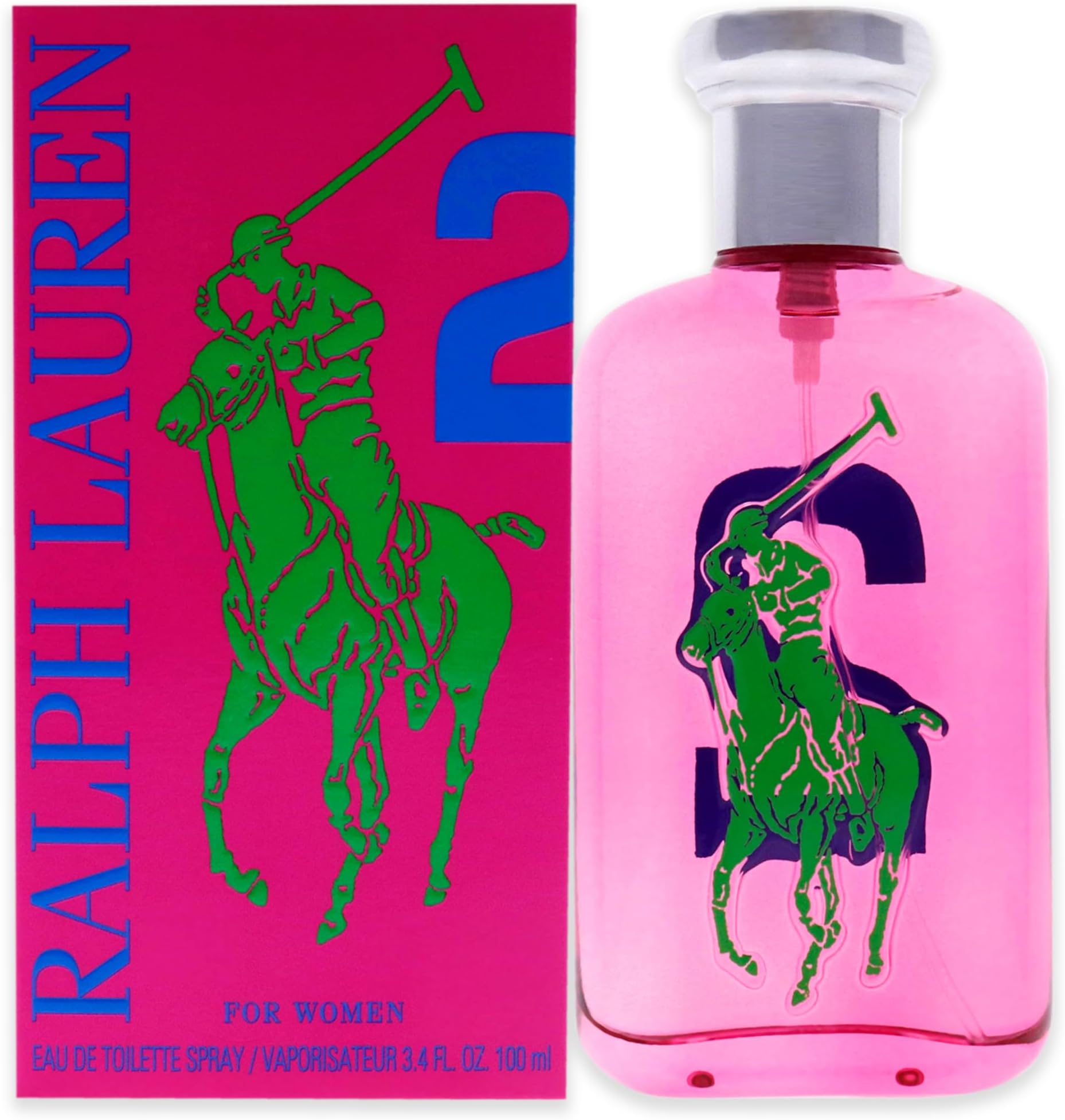 Big Pony Pink 2 by Ralph Lauren Eau De Toilette Spray 3.4 oz for Women