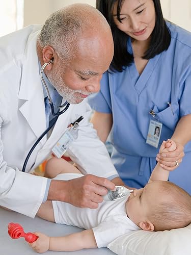 Miniatura 8 de Aspirador nasal para bebé, aspirador eléctrico de nariz para bebé, limpiador de nariz automático con 3 puntas de silicona, 3 niveles de succión y