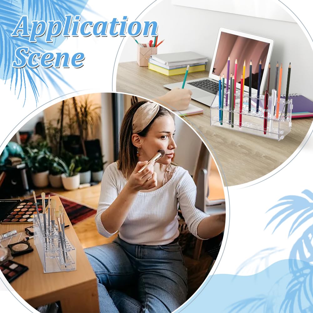 Modèle En Acrylique Pour Trousse à Crayons, Transparent, Léger, Résistant à L'usure, Boîte à