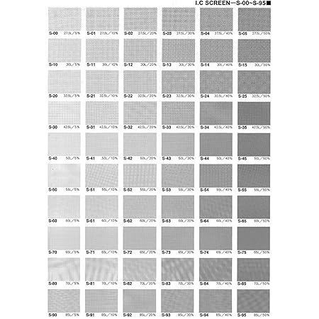 Amazon アイシー Ic スクリーン 351mm 244mm S 61 スクリーントーン 通販