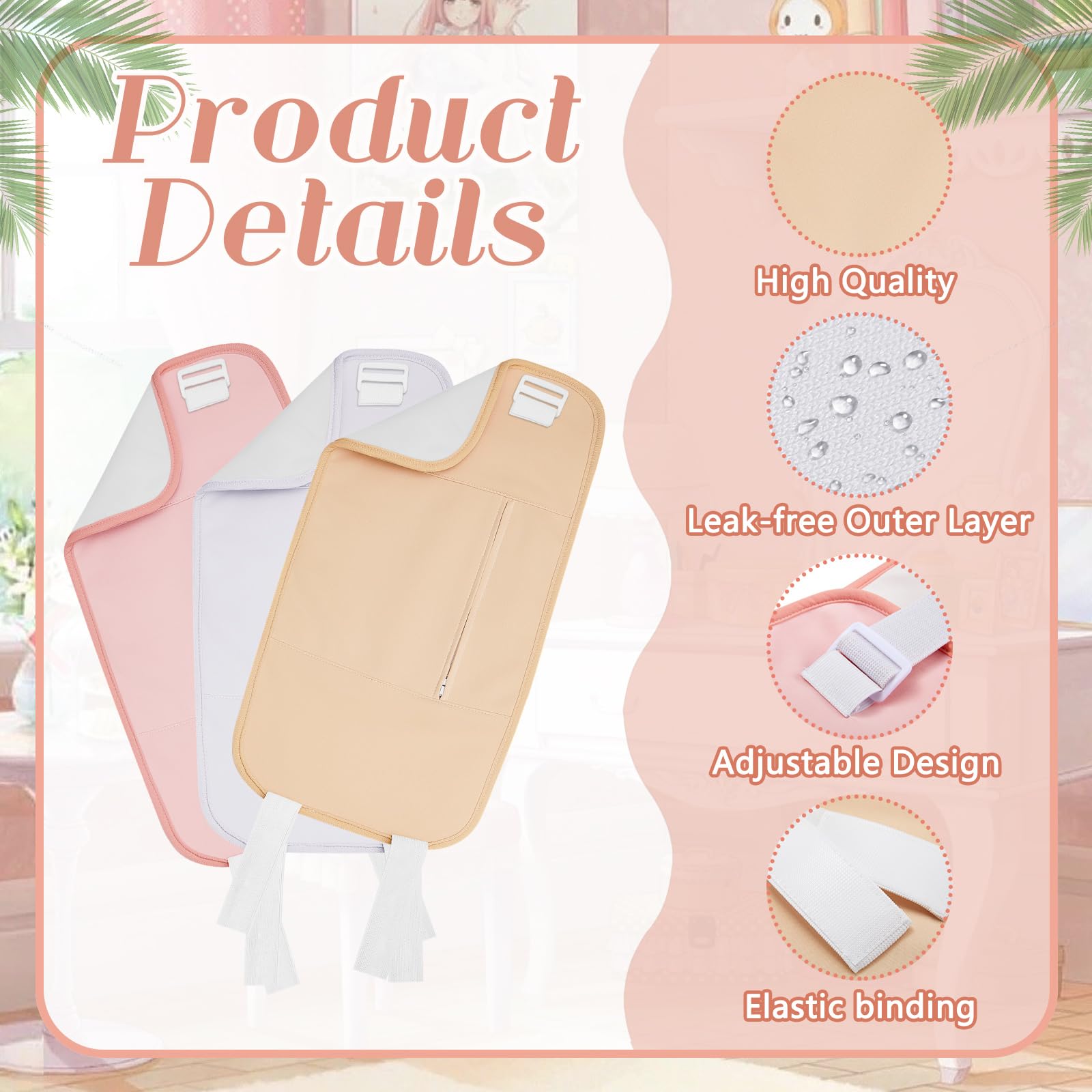 Amazon | Preboun オーガニックキャスターオイルパックラップ 子供用