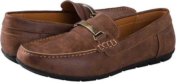 GLOBALWIN Men's Casual Slip On Penny Loafers Lightweight Driving Shoes