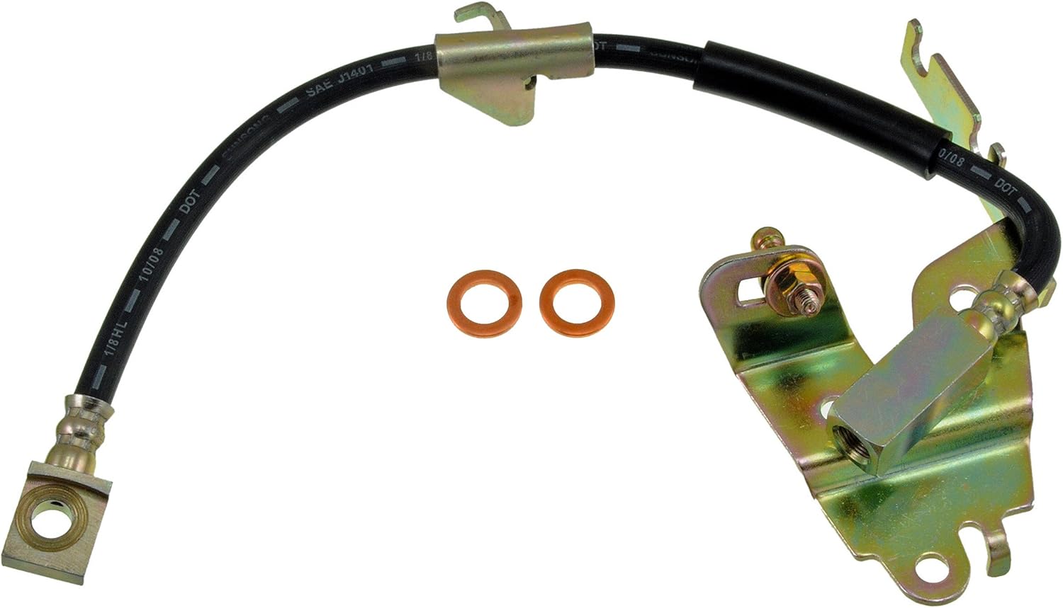 Dorman H380362 Front Driver Side Brake Hydraulic Hose Compatible with Select Lincoln Models