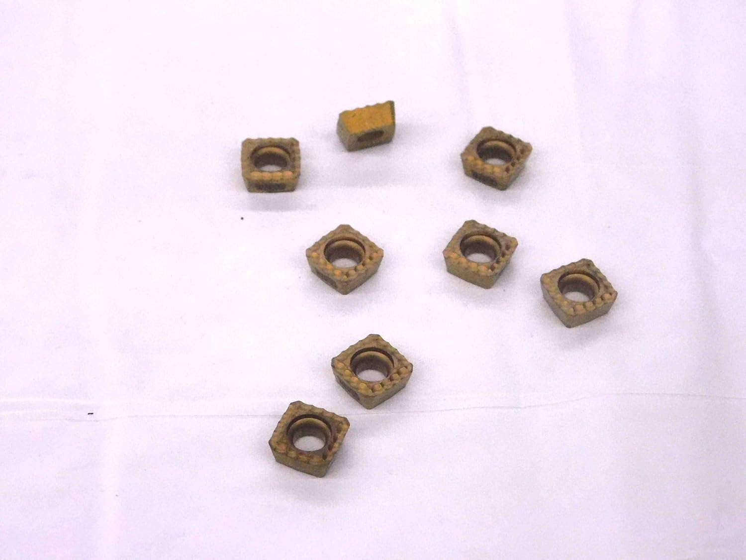 8pcs New Walter P28479-3 WAP35 TiN Coated Carbide MILLING Inserts INDEXABLE - MW2138CT4