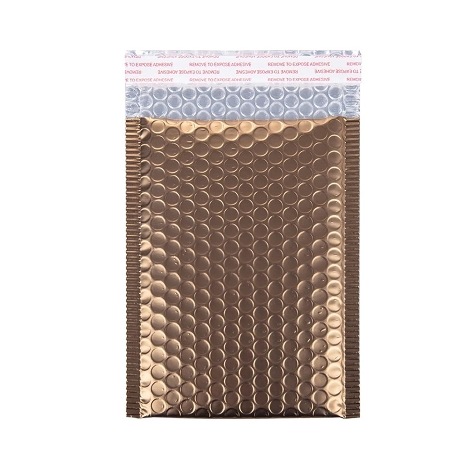 Selbstklebender Versandbeutel 10 Stück mattgoldene Luftpolsterumschläge, stoßfeste Luftpolstertaschen, gepolsterte Versandtaschen, Express-Verpackungsbeutel(35x30cm)