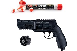 Torpedo Revolver .50 Caliber Pistol for Self-Defense (10 Count, Pepper Balls)