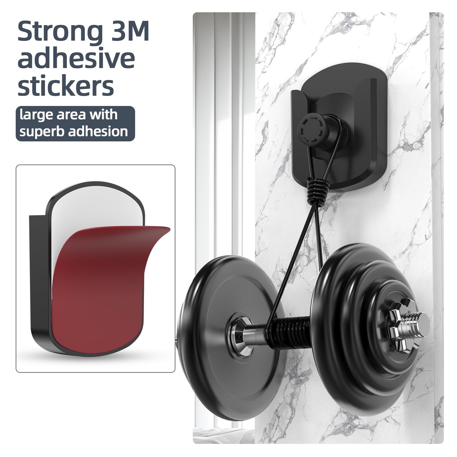 Paquete de 3 soportes de pared para cámara Blink sin taladrar, sin tornillos, soporte adhesivo para cámara Blink Outdoor 4 / Blink Mini/Mini 2 / Blink para cámaras interiores, fácil de instalar