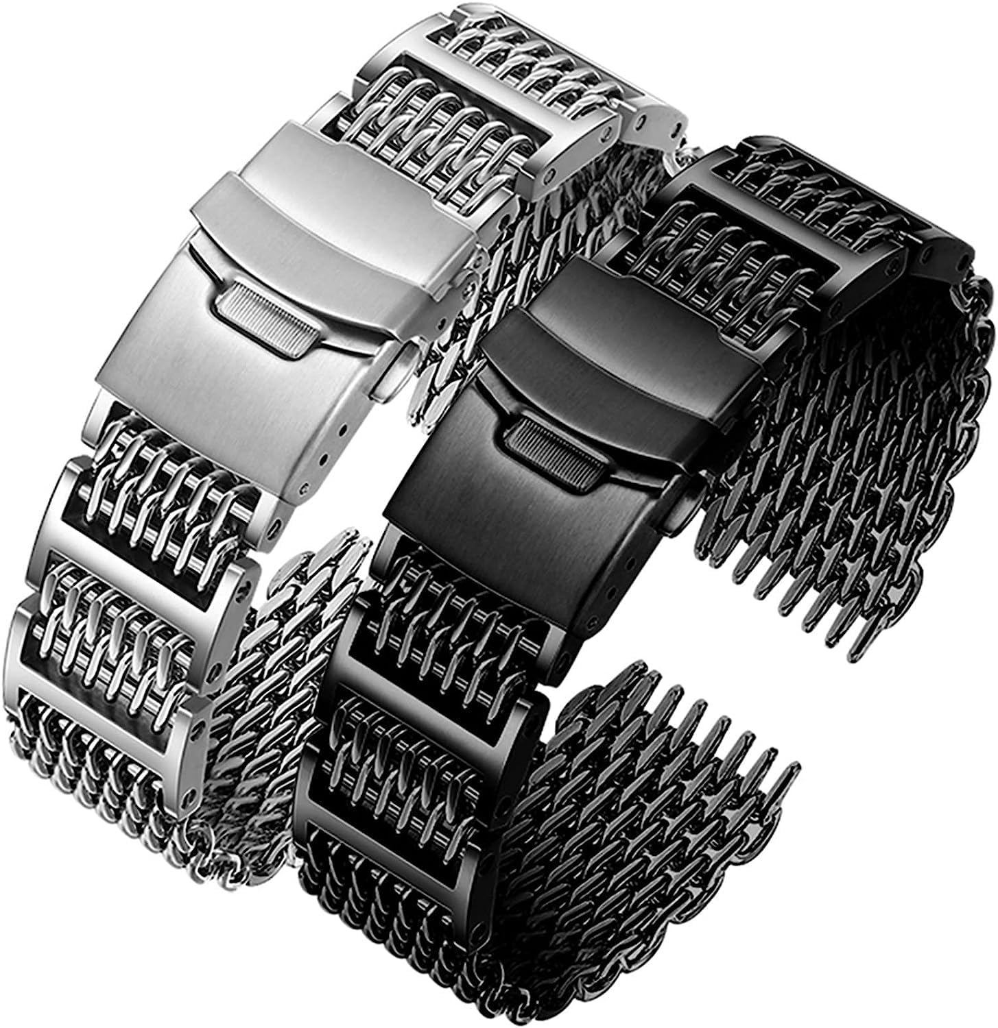 YCQYM Metalowy pasek do zegarka dla PRG-600YB/PRG-650/PRW-6600 GA2000 mężczyźni solidny pasek do zegarka ze stali nierdzewnej akcesoria 24mm